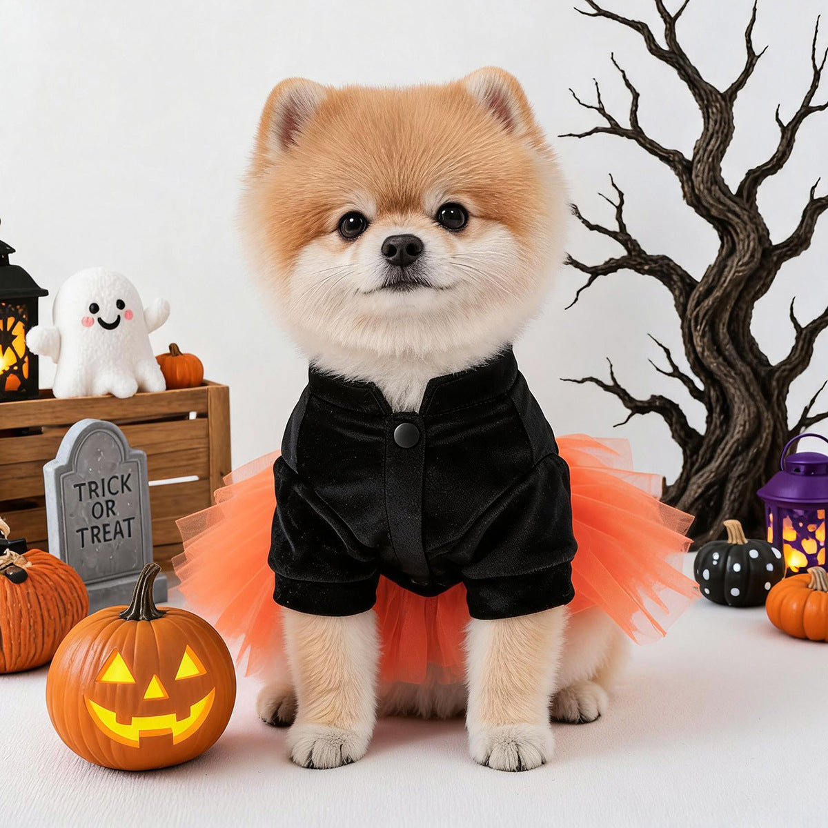 Petcircle pet clothes - spring/autumn small dog & puppy cute pet holiday costume - halloween tutu dress