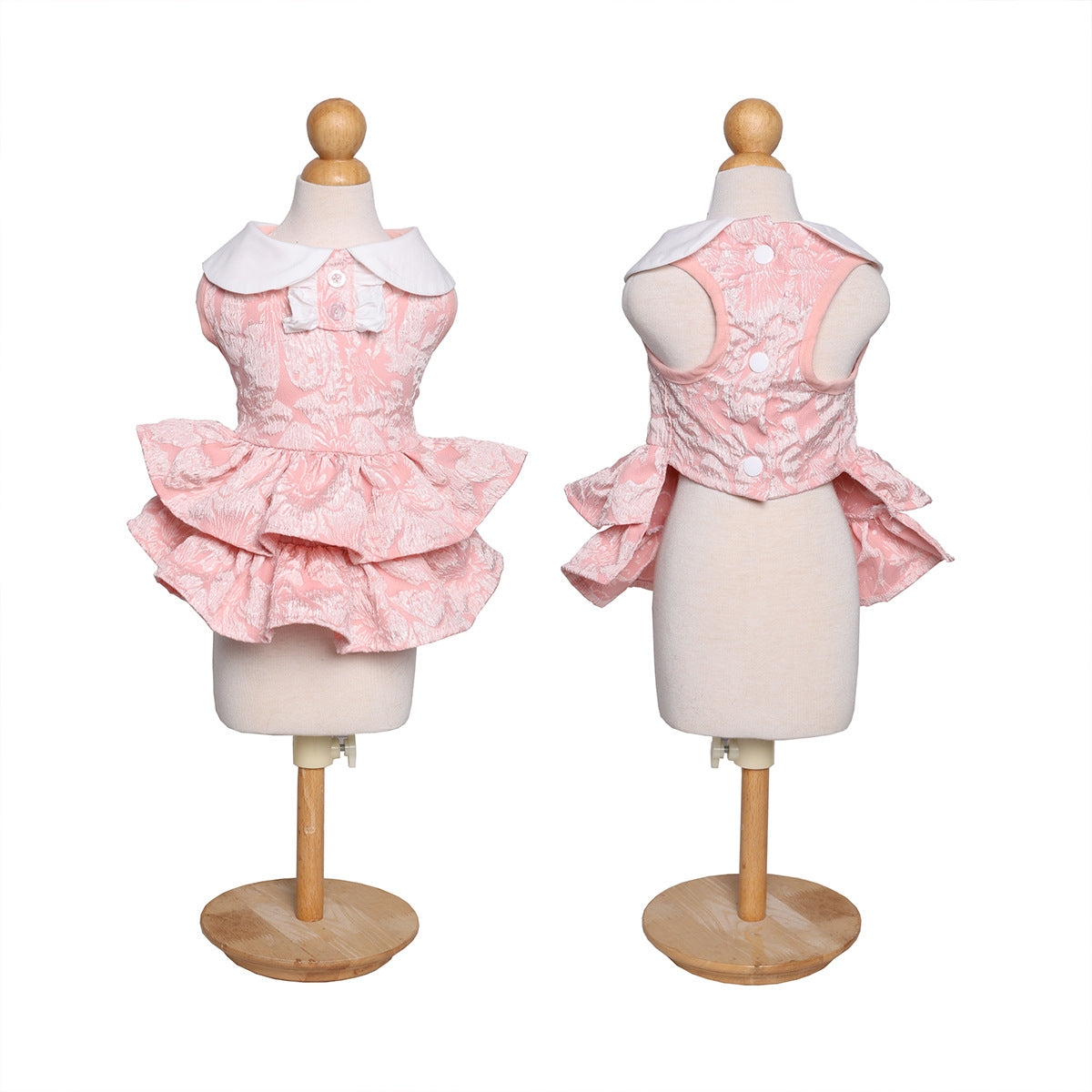 Pet Spring Summer Cake Dress Three-dimensional Flower Lace Princess Dress Teddy Bigbear Dog Cat 520 Festival Limited