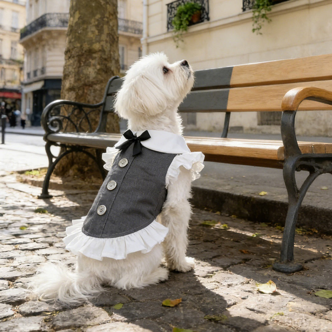 Direct from the source: custom pet apparel - princess dresses, suits, wedding gowns, and festive outfits for cats and dogs (mid-autumn festival, national day)