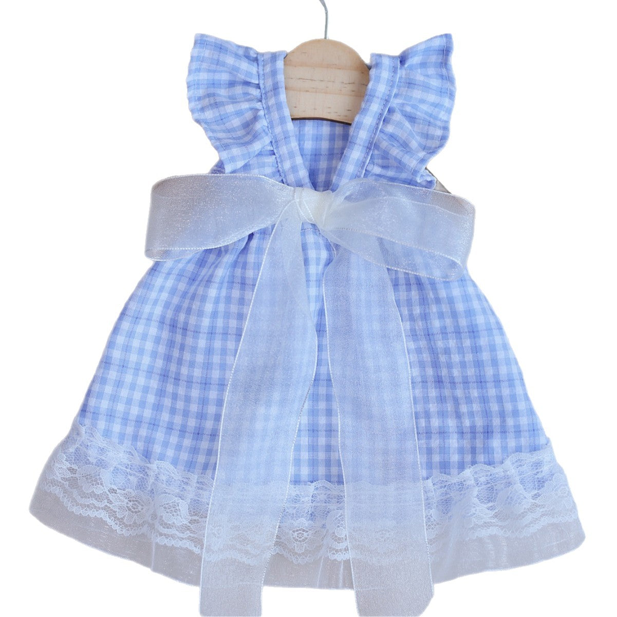 Cat and dog universal pet apparel - fairy bow, lace trim, plaid ribbon skirt - skin-friendly, comfortable, and suitable for all seasons