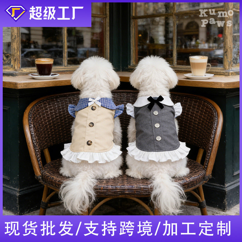Direct from the source: custom pet apparel - princess dresses, suits, wedding gowns, and festive outfits for cats and dogs (mid-autumn festival, national day)