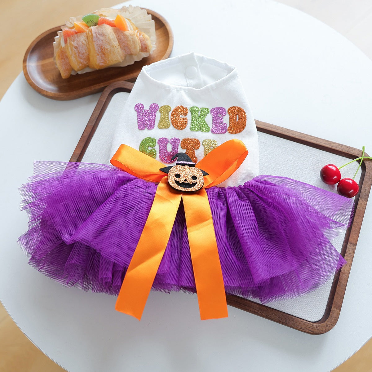 Petcircle pet circle spring/summer dog & cat cute pet holiday atmosphere styling halloween tutu dress